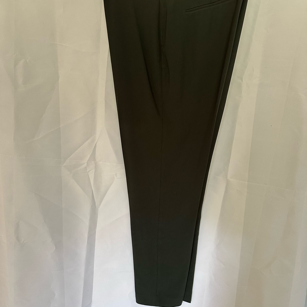 Elie Tahari Military Green Dress Pants 8